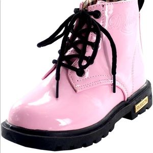 COPY - Girls light pink ankle boots size 2